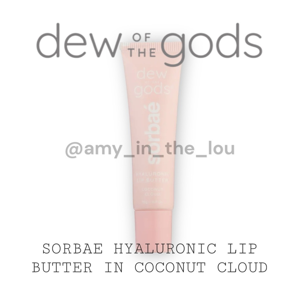 Sorbae Hyaluronic Lip Butter in Coconut Cloud by Dew of the Gods